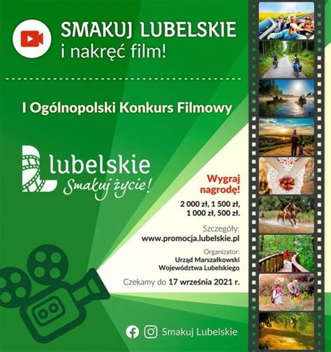 I Edycja Og Lnopolskiego Konkursu Filmowego Lubelskie Smakuj Ycie