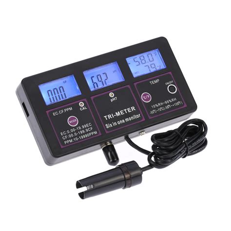 In Ph Meter Water Quality Tester Monitor Multi Parameter Aquarium