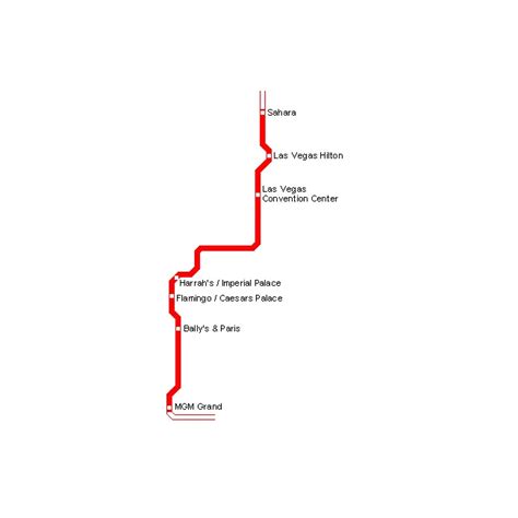 Las Vegas Metro Map - Mapsof.Net