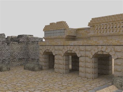 Ephesus Ancient City Celesus Library 3d Model By Elitemodelry