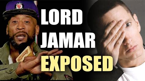 Lord Jamar Exposed I Like Eminem But He Needs The Clout YouTube