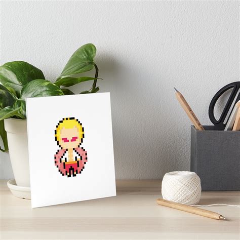 One Piece Doflamingo Pixel Art Art Board Print For Sale By Kobmamba