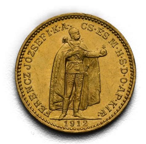 20 Koruna Františka Josefa I 1912 KB Numismatika Kendro