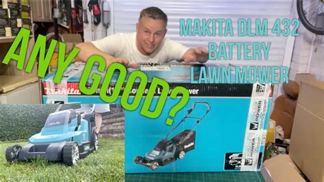 Makita Battery Lawn Mower Any Good Test Review Model Dlm Youtube