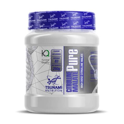 Tsunami Nutrition Citrulline Malate Pure Kyowa Quality G Tsunami