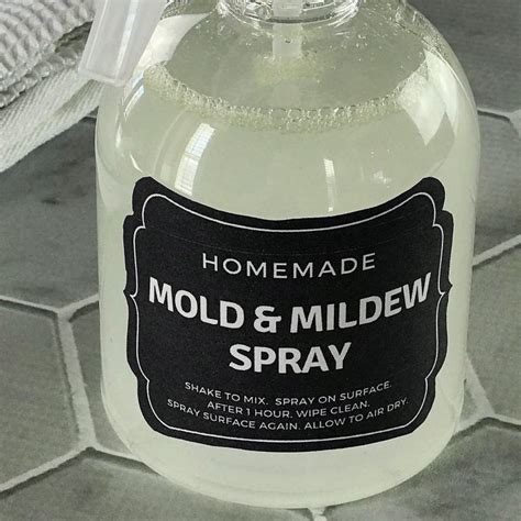 Homemade Mold And Mildew Spray Thats Easy To Make With Just Essential