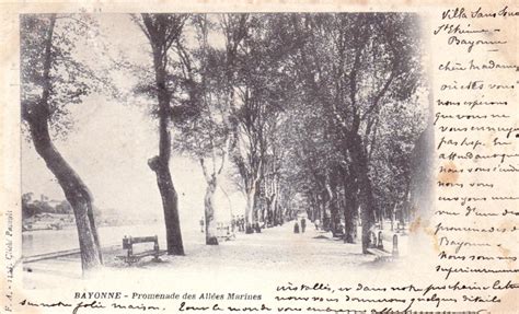 Bayonne Pyrenees Atlantiques Bayonne Promenade Des Allees