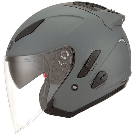 Jual HELM KYT GALAXY FLAT R SOLID MATT GORILLA GREY Shopee Indonesia