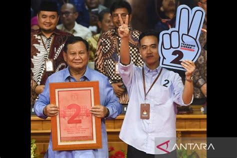 Penetapan Nomor Urut Pasangan Capres Dan Cawapres Pemilu 2024 Antara News