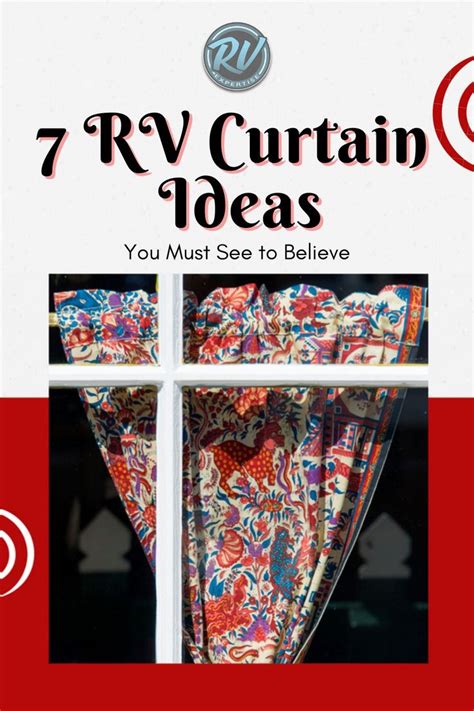 7 RV Curtain Ideas You Must See To Believe Rv Curtains Camper