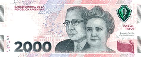 El Banco Central Puso En Circulación El Billete Conmemorativo De 2000 Pesos De Curso Legal