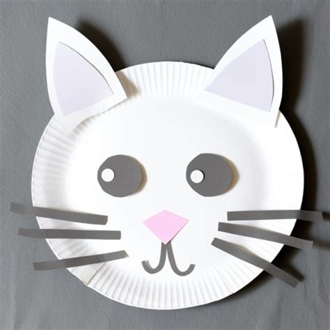 22+ Paper Plate Cat Craft - DaynahFidel