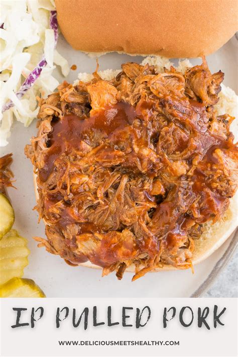 Instant Pot Pulled Pork Recipe Delicious Meets Healthy