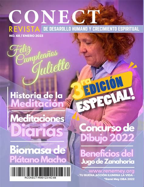 Revista Conect Núm 75 Agosto 2023 Fundación Internacional René Mey