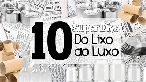 10 Super Diys Do Lixo Ao Luxo MESA PRONTA