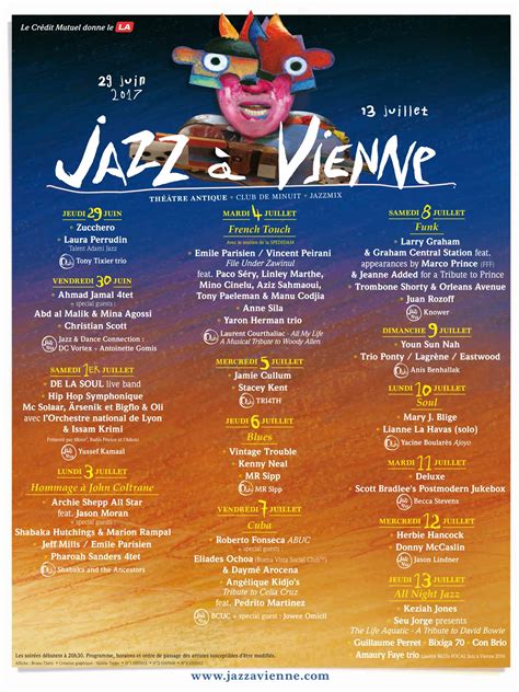 La Belle Programmation De Jazz Vienne Est D Voil E Heure Bleue