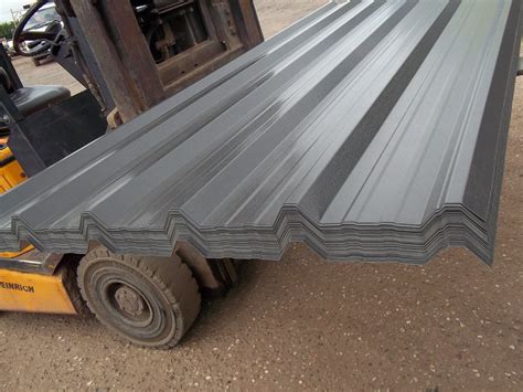 32 1000 Plastisol Coated Box Profile Anthracite Roofing Cladding