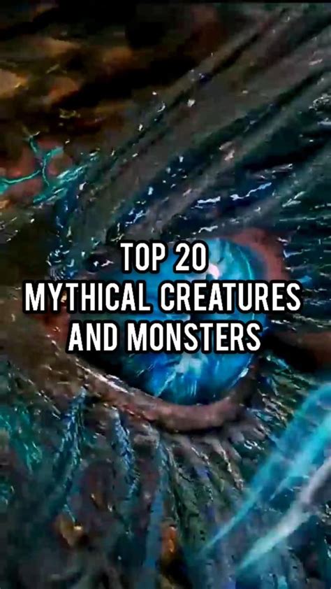 Top 20 Mythical Creatures And Monsters Haunted Universe Cool