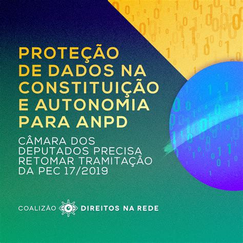 Pec Autonomia Para A Anpd E Prote O De Dados Como Direito