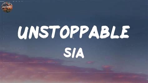 Sia Unstoppable Lyrics Alan Walker One Direction Mix