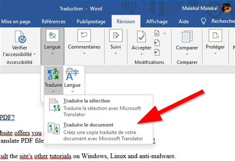 Comment Traduire Un Pdf M Thodes Malekal