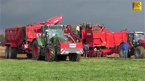 Neuer Grimme Kartoffelroder Se Auf Dem Grimme Feldtag In Bargdorf