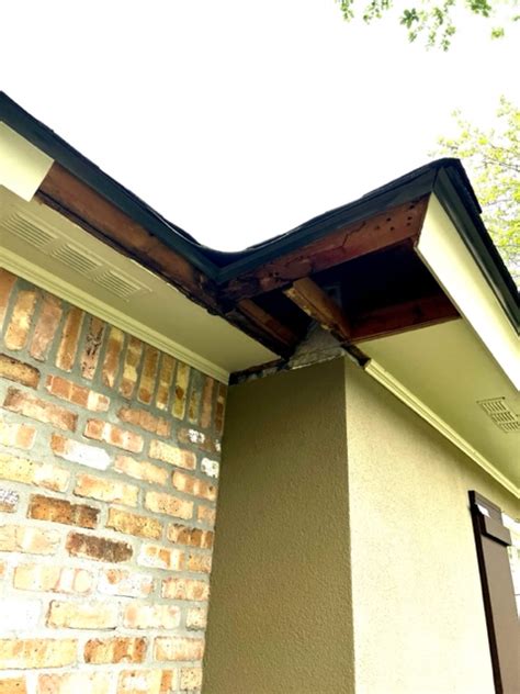 Soffit Fascia Repair - Acadiana Gutter and Patio