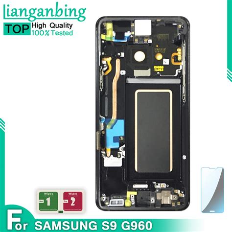 New Lcd For S9 G960 G9600 G960f Lcd Display Touch Screen Digitizer Assembly Replacement For