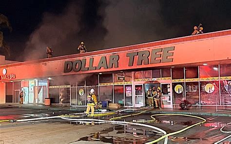 Greater Alarm Fire Burns Dollar Tree Store In North Hollywood Daily News