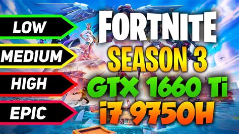 Fortnite Season Chapter Low Vs Medium Vs High Vs Epic Settings