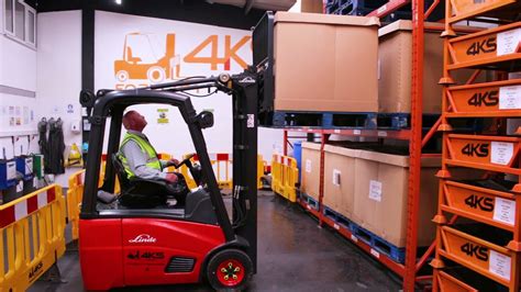 Counterbalance Forklift Training Video How To Stack At High Level