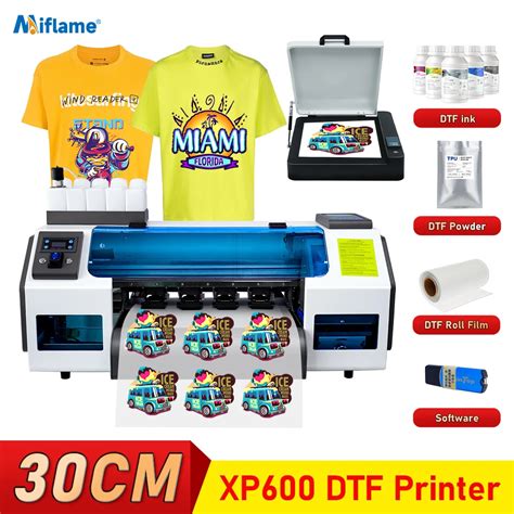 Impresora A3 DTF Para Impresora Epson Dual XP600 M Quina De Impresi N