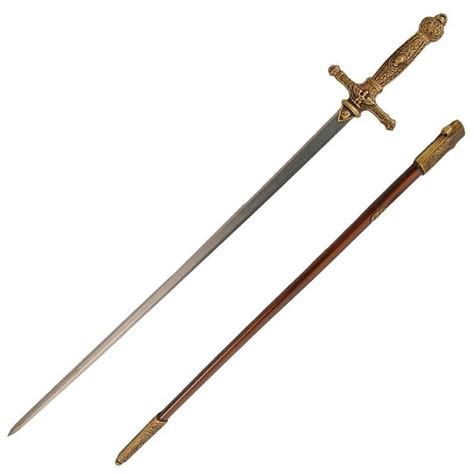 Napoleon Sword FACTSHEET Total length 85.5 cms. Width 12 cms. Place...