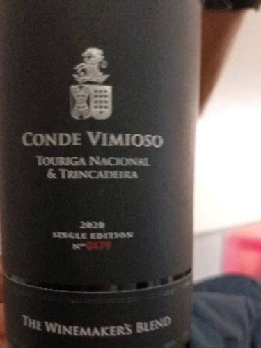 Conde De Vimioso The Winemaker S Blend Touriga Nacional Trincadeira