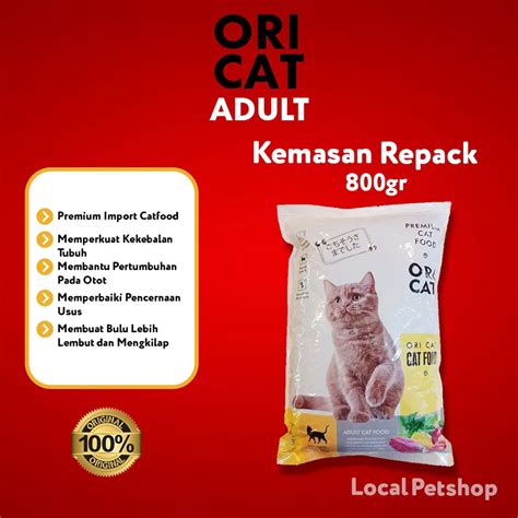 Jual Ori Cat Adult Makanan Kucing Dry Cat Food Dewasa Murah O Original