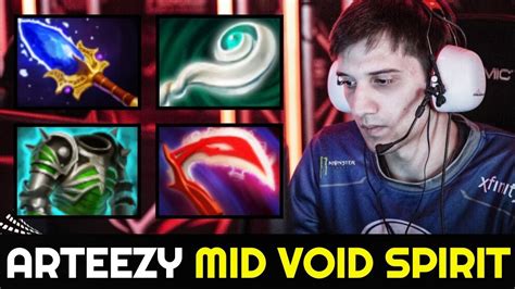 ARTEEZY Mid Void Spirit Vs CCNC The Top 3 MMR Invoker 7 27 Dota 2 YouTube