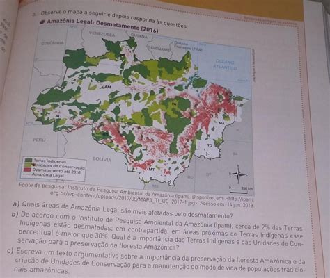 Observe O Mapa A Seguir E Depois Responda As Questões Meee Ajudemmmmmm