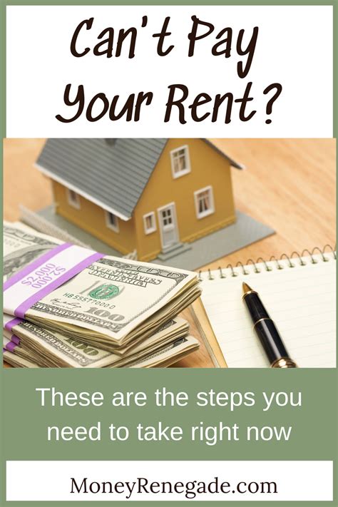 What To Do If You Can T Pay Your Rent Money Renegade