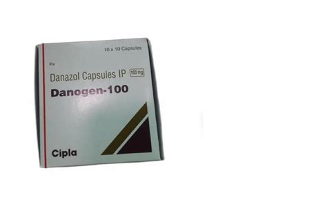 Danogen Capsule Danazol 100mg Danogen 100 Capsule Cipla Ltd 3x10 S