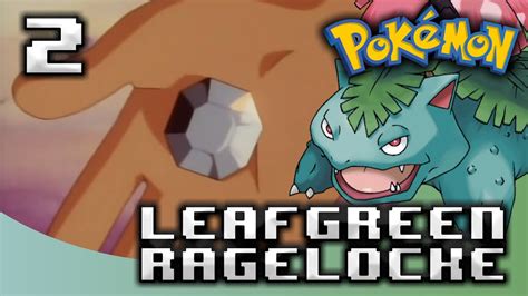 Pokemon Leafgreen Ragelocke Episode Boulderbadge Youtube