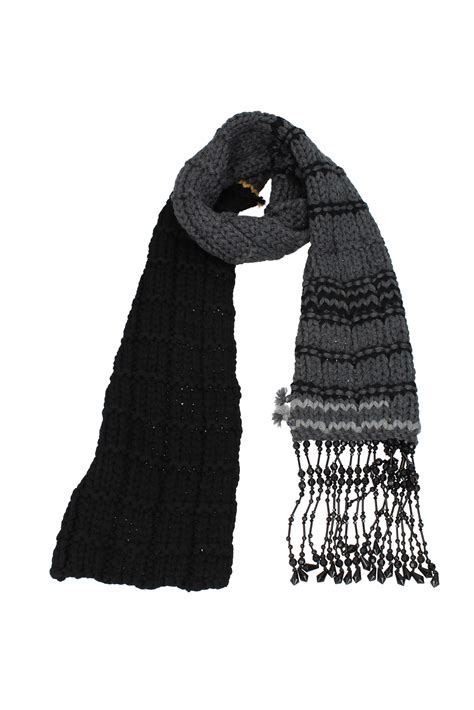 Prada Scarves Women Gray in Black - Lyst