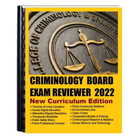 Criminologist Mock Board Exam New Curriculum Reviewer For December