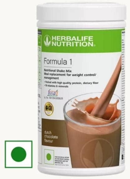 Herbalife Dutch Chocolate Formula Nutritional Shake Mix At Rs