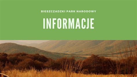 Bieszczadzki Park Narodowy Informacje O Bieszczadzkim Pn