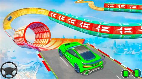 Muscle Car Stunts Racing 2023 Mega Stunt Ramp Driving 3d Simulator