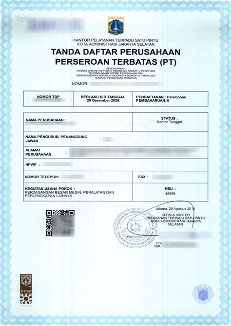 Apa Itu Tanda Daftar Perusahaan Pentingkah Perannya