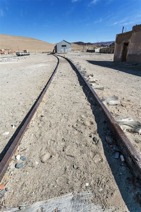 Old Railway In Mining Town San Antonio De Los Cobres Salta Argentina