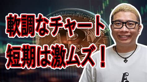 軟調な相場！短期は激ムズ！【 ビットコイン ＆ アルトコイン 分析】 Bitcoin Btc Youtube