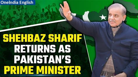 Pakistan Shehbaz Sharif Is Set To Take Oath As Prime Minister For The