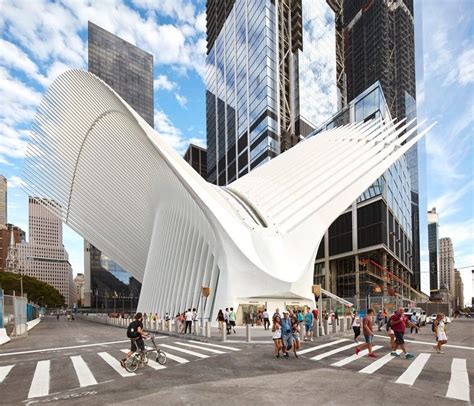 Santiago Calatrava S Soaring Oculus WTC In New York Captured By Hufton